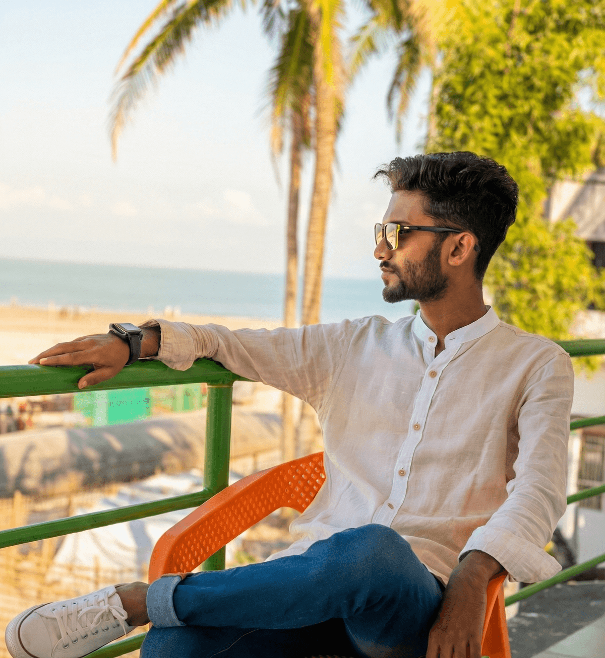 Picture of the developer.